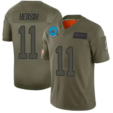 Men's Nike Carolina Panthers Brenton Bersin 2019 Salute to Service Jersey - Camo Limited