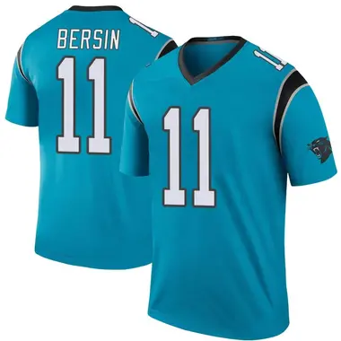 Men's Nike Carolina Panthers Brenton Bersin Color Rush Jersey - Blue Legend
