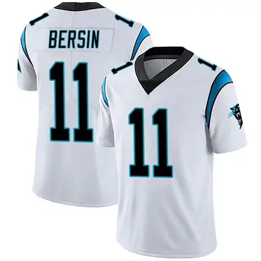 Men's Nike Carolina Panthers Brenton Bersin Vapor Untouchable Jersey - White Limited