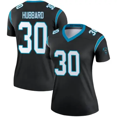 Women's Nike Carolina Panthers Chuba Hubbard Jersey - Black Legend
