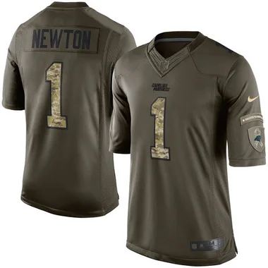 cam newton youth white jersey